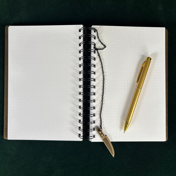 Be Gay Do Crime Wooden Journal