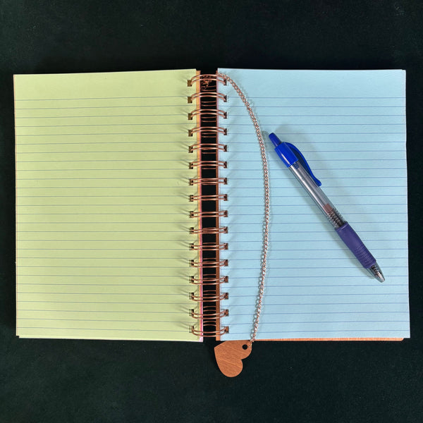 The Greater Your Storm Wooden Journal