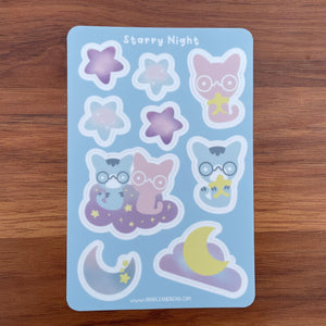 Starry Night Sticker Sheet