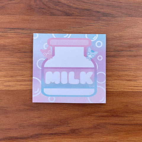 Milk Sticky Notes