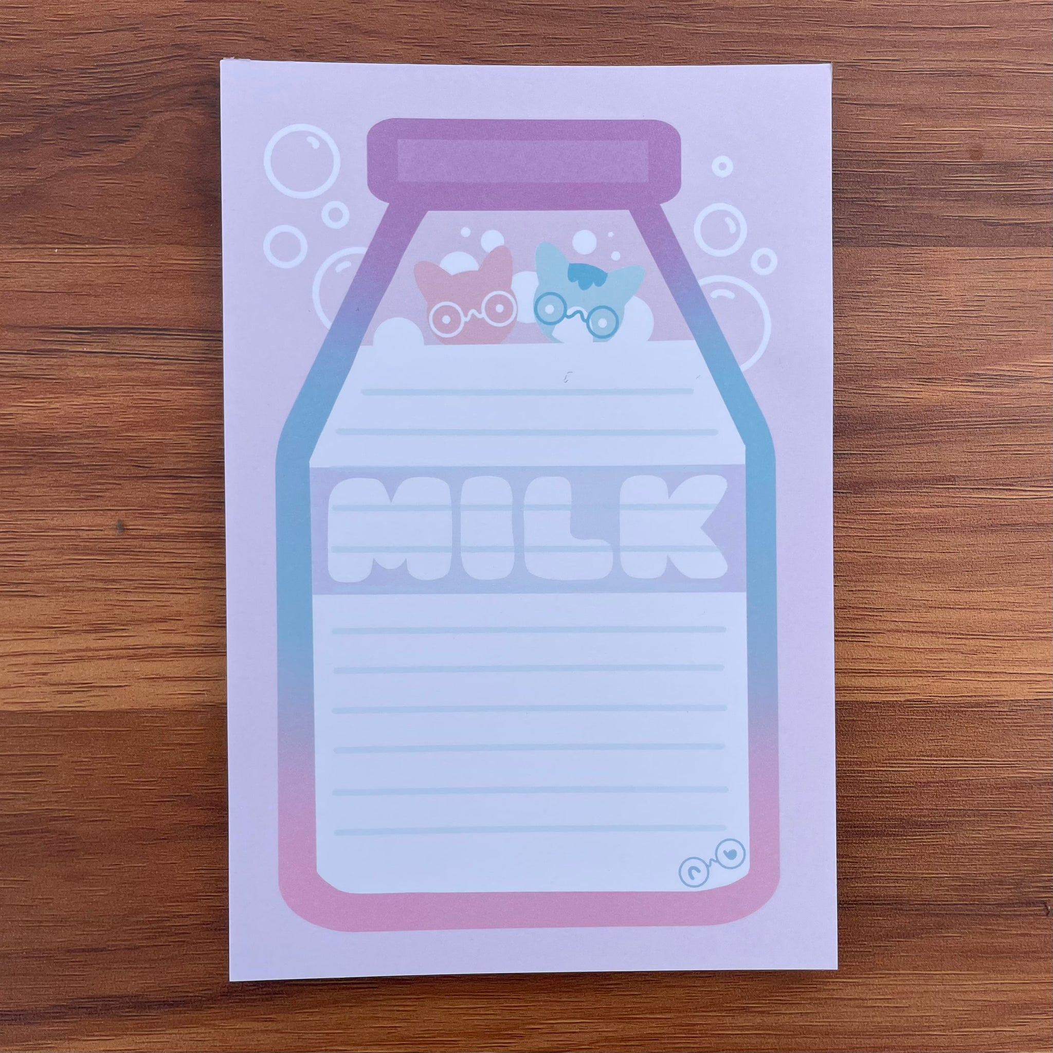 Milk Memo Pad