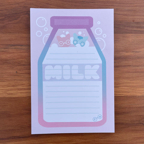 Milk Memo Pad