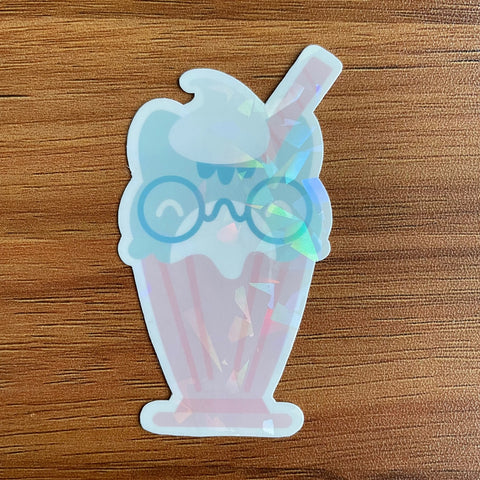 Noodle Milk Shake Die Cut Sticker